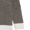 Kinderpullover aus dreifarbigem Baumwollstrick