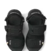 Kindersandalen aus Kunstleder und Mesh Kindersandalen aus Kunstleder und Mesh