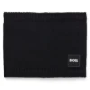 Kinderschal mit Logo-Applikation aus Twill