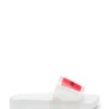 Kinderschlipper mit Logo-Aufdruck