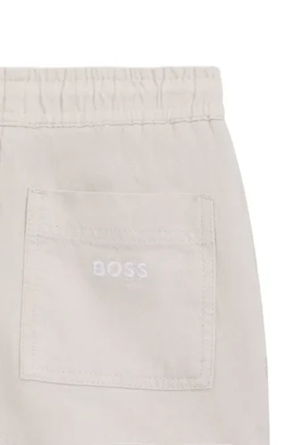 Kindershorts aus Leinen und Baumwolle
