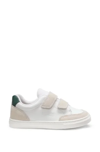 Kindersneaker aus Leder und Canvas