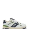 Kindersneaker aus Leder und Canvas