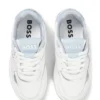 Kindersneaker aus Leder und Canvas