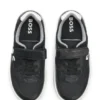 Kindersneaker aus Leder und Canvas