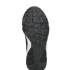 Kindersneaker aus Leder und Mesh mit Logo-Print