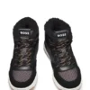 Kindersneaker aus Materialmix mit Futter aus Kunstfell