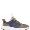 Kindersneaker aus Materialmix mit Kunstleder