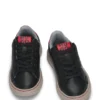 Kindersneaker aus Materialmix mit Nappaleder