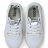 Kindersneaker aus Mesh und Kunstleder