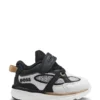 Kindersneaker aus Mesh und Leder