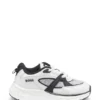 Kindersneaker aus Mesh und Leder