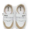 Kindersneaker aus Mesh und Leder