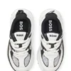 Kindersneaker aus Mesh und Leder
