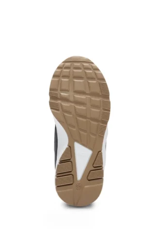 Kindersneaker aus verschiedenen Materialien mit elastischem Markenband