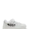Kindersneaker mit Lederbesatz Kindersneaker mit Lederbesatz