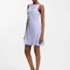 Kleid mit Falten vorne und Ballonrock