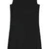 Kleid mit Falten vorne und Ballonrock