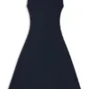 Kleid mit Nahtdetails aus mattem Jersey