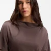 Kleid mit Raffungen in schmaler Passform