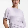 Kleid mit Raffungen in schmaler Passform