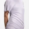 Kleid mit Raffungen in schmaler Passform