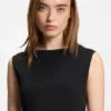 Kleid mit Schnallendetail und Wickeleffekt