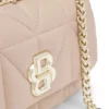 Kleine gesteppte Umhängetasche mit Double-B-Monogramm