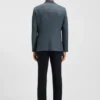 Knitterarme Jacke aus einem Wollgemisch