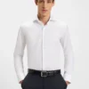 Knitterfreies Hemd in Regular-Fit aus Oxford-Baumwolle Knitterfreies Hemd in Regular-Fit aus Oxford-Baumwolle
