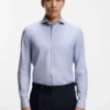Knitterfreies Slim-Fit-Hemd aus einer Baumwollmischung