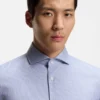 Knitterfreies Slim-Fit-Hemd aus einer Baumwollmischung