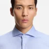 Knitterfreies Slim-Fit-Hemd aus einer Baumwollmischung