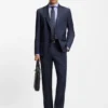 Knitterfreies Slim-Fit-Hemd aus einer Baumwollmischung
