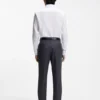 Knitterfreies Slim-Fit-Hemd aus einer Baumwollmischung