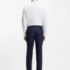 Knitterfreies Slim-Fit-Hemd aus italienischer Baumwolle