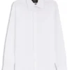 Knitterfreies Slim-Fit-Hemd aus italienischer Baumwolle
