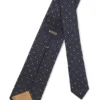 Krawatte aus italienischer Seide mit Jacquard-Muster