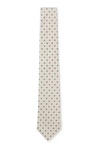 Krawatte aus Seide mit Jacquard-Muster