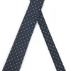 Krawatte aus Seidenmischung mit feinen Double-B-Monogrammen