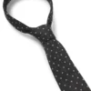 Krawatte aus Seidenmischung mit feinen Double-B-Monogrammen