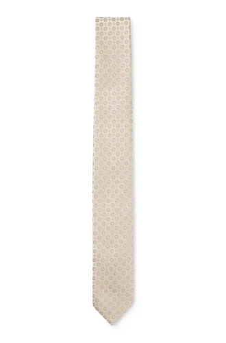 Krawatte aus Seidenmischung mit Jacquard-Muster