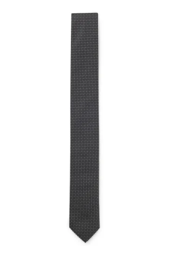 Krawatte aus Seidenmischung mit Jacquard-Muster