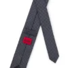 Krawatte aus Seidenmischung mit Jacquard-Muster