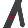 Krawatte aus Seidenmischung mit Jacquard-Muster