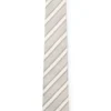 Krawatte mit diagonalen Streifen aus Seide