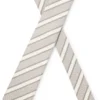 Krawatte mit diagonalen Streifen aus Seide