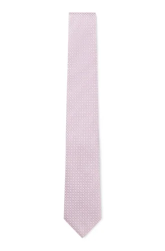 Krawatte mit Jacquard-Muster aus Seidenmischung