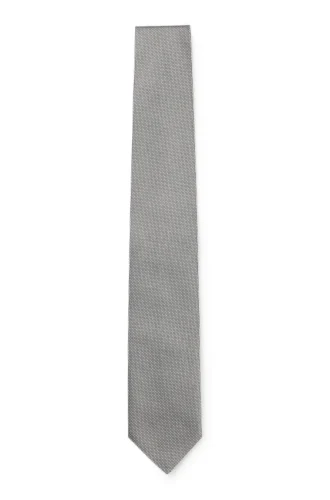 Krawatte mit Jacquard-Muster aus Seidenmischung