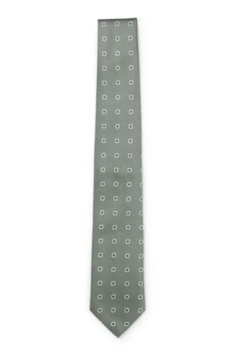 Krawatte mit Jacquard-Muster aus Seidenmischung
